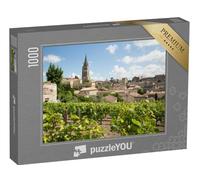 puzzleYOU : Puzzle de 1000 pièces « Vue du Paysage du Village de Saint Emilion dans la région de Bordeaux en France »