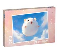 puzzleYOU : Puzzle de 200 pièces « Ballon en Peluche sur la Route »