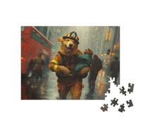 puzzleYOU : Puzzle de 200 pièces « Chien de Sauvetage en Action »