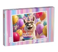 puzzleYOU : Puzzle de 200 pièces « Danse en Ballon et Ambiance de fête avec Lenny Lama »
