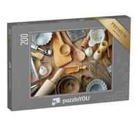 puzzleYOU : Puzzle de 200 pièces « De Nombreux ustensiles de Cuisine différents »
