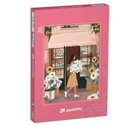 puzzleYOU : Puzzle de 200 pièces « Fleuriste, l'amour s'épanouit »