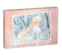 puzzleYOU : Puzzle de 200 pièces « Histoires Magiques de la fée de l’Hiver »