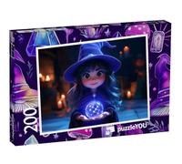 puzzleYOU : Puzzle de 200 pièces « La Boule de Cristal enchantée »