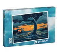 puzzleYOU : Puzzle de 200 pièces « La Vie secrète des Monstres Marins »