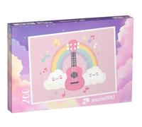 puzzleYOU : Puzzle de 200 pièces « Le Grand Spectacle de Guitare sous l’Arc-en-Ciel »