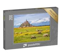 puzzleYOU : Puzzle de 200 pièces « Le Mont Saint-Michel »