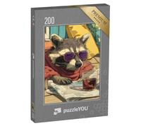 puzzleYOU : Puzzle de 200 pièces « Lecture du Raton Laveur »