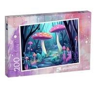 puzzleYOU : Puzzle de 200 pièces « Les Champignons du passé »