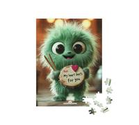 puzzleYOU : Puzzle de 200 pièces « LITTLEMONSTERTIME: My Heart Beats for You »