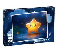 puzzleYOU : Puzzle de 200 pièces « Luna, l’étoile Brillante »