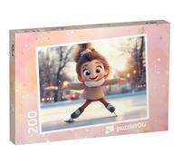 puzzleYOU : Puzzle de 200 pièces « Patinage Artistique avec Clara »