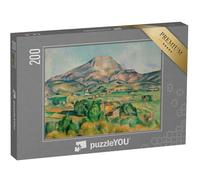 puzzleYOU : Puzzle de 200 pièces « Paul Cézanne - La Montagne Sainte-Victoire »