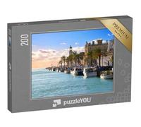 puzzleYOU : Puzzle de 200 pièces « Phare et Ancien Port de pêche du Grau du Roi dans Le Parc Naturel zoologique de Camargue. Sud de la France. »