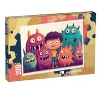 puzzleYOU : Puzzle de 200 pièces « Qui a Les Dents de Monstre Les Plus effrayantes ? »