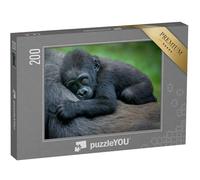 puzzleYOU : Puzzle de 200 pièces « Un bébé Gorille »
