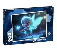 puzzleYOU : Puzzle de 200 pièces « Une Petite fée Magique Douce »