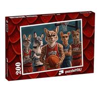 puzzleYOU : Puzzle de 200 pièces « Wildcats - Les Champions de Basket-Ball »