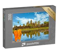 puzzleYOU : Puzzle de 2000 pièces « Angkor Wat : Temple et Plus Grand Monument Religieux du Monde, Cambodge »