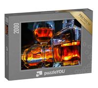 puzzleYOU : Puzzle de 2000 pièces « Boisson alcoolisée avec feu Ouvert »