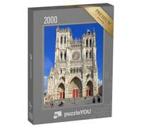 puzzleYOU : Puzzle de 2000 pièces « Cathédrale d'Amiens, France »