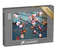 puzzleYOU : Puzzle de 2000 pièces « Cerisier Japonais à la Magnifique Floraison »