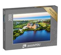 puzzleYOU : Puzzle de 2000 pièces « Château médiéval de Suscinio, résidence Historique des ducs de Bretagne »