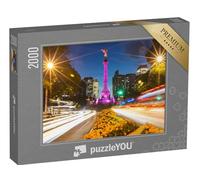puzzleYOU : Puzzle de 2000 pièces « El Ángel de la Independencia- L'Ange de l'Indépendance à Mexico »