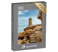 puzzleYOU : Puzzle de 2000 pièces « en Route sur la Côte de Granit Rose dans la Belle Bretagne près de Ploumanac'h - France »