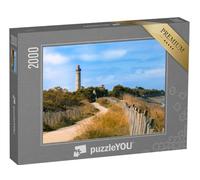 puzzleYOU : Puzzle de 2000 pièces « Focalisation sélective sur Un Ancien Phare des Baleines Ile de Re, France »