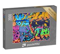 puzzleYOU : Puzzle de 2000 pièces « Graffiti de Street Art »