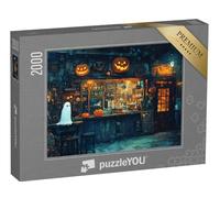 puzzleYOU : Puzzle de 2000 pièces « Kiosque d'halloween »