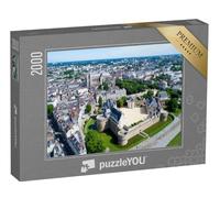 puzzleYOU : Puzzle de 2000 pièces « Le Chateau des ducs de Bretagne, Loire Atlantique, France »