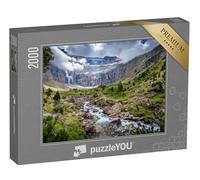 puzzleYOU : Puzzle de 2000 pièces « Le Cirque de Gavarnie dans Les Pyrénées centrales, dans Le sud-Ouest de la France »