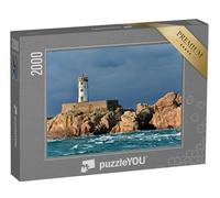 puzzleYOU : Puzzle de 2000 pièces « Le Phare de Paon dans Les Côtes-d'Armor Devant Paimpol en Bretagne »