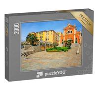 puzzleYOU : Puzzle de 2000 pièces « Maisons et cathédrale d'Ajaccio, Corse du Sud »