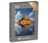 puzzleYOU : Puzzle de 2000 pièces « Mont Saint Michel en France »