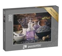 puzzleYOU : Puzzle de 2000 pièces « Teinture Essentielle de Lavande »