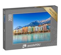puzzleYOU : Puzzle de 2000 pièces « Vue de la Ville d'Innsbruck, Autriche »
