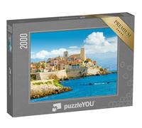 puzzleYOU : Puzzle de 2000 pièces « Vue panoramique d'Antibes, Provence, France »
