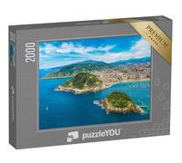 puzzleYOU : Puzzle de 2000 pièces « Vue panoramique de Saint-Sébastien, Espagne »
