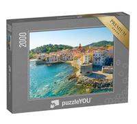 puzzleYOU : Puzzle de 2000 pièces « Vue sur la Ville de Saint-Tropez, Provence, Côte d'Azur »