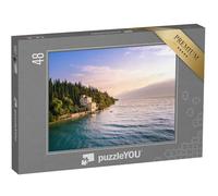 puzzleYOU : Puzzle de 48 pièces « Ancienne Villa sur Le lac de Garde, Toscolano Maderno, Lombardie »