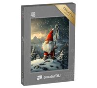 puzzleYOU : Puzzle de 48 pièces « Aventure dans Le Pays des Merveilles de l’Hiver »