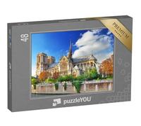 puzzleYOU : Puzzle de 48 pièces « Cathédrale Notre-Dame de Paris, France »