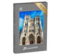 puzzleYOU : Puzzle de 48 pièces « La cathédrale Basilique Notre-Dame d'Amiens, France »