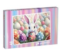 puzzleYOU : Puzzle de 48 pièces « La Magie des œufs de Pâques au Printemps »