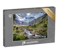 puzzleYOU : Puzzle de 48 pièces « Le Cirque de Gavarnie dans Les Pyrénées centrales, dans Le sud-Ouest de la France »