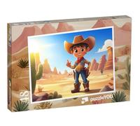 puzzleYOU : Puzzle de 48 pièces « Le Cow-Boy Le Plus Rapide de l’Ouest »