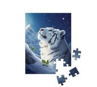 puzzleYOU : Puzzle de 48 pièces « Le rêve du Tigre des neiges »